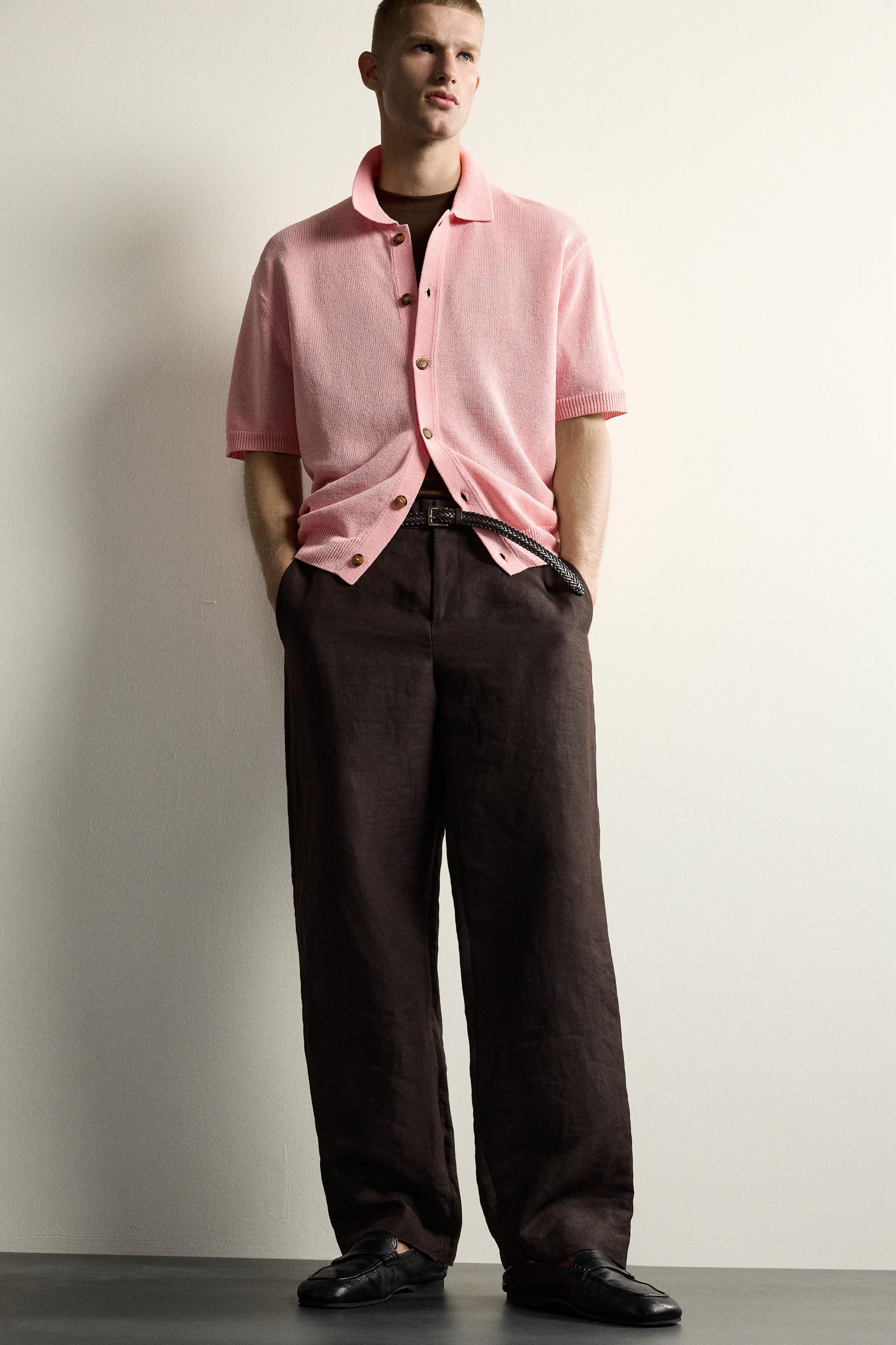 CHEMISE EN MAILLE RELAXED FIT